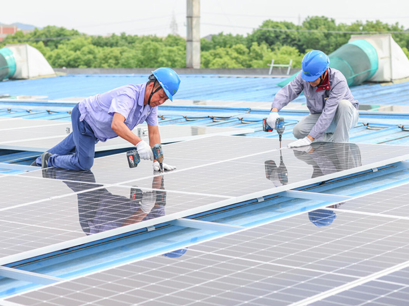 735KW-Rooftop هيكل تركيب الطاقة الشمسية في اليابان